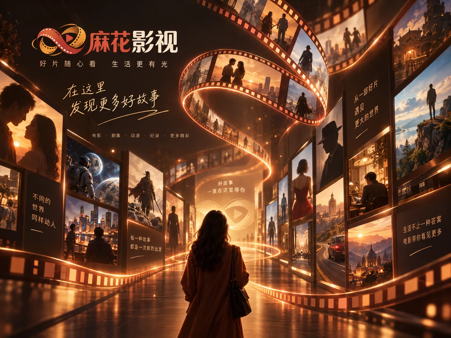 影视内容发现与分类视觉图